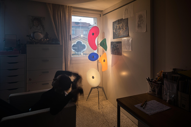 Foscarini Orbital vloerlamp multicolour