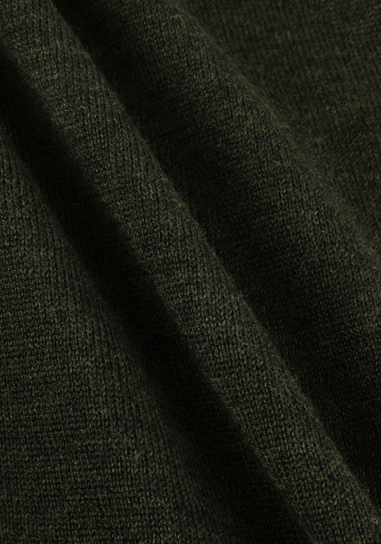 CALVIN KLEIN olijf calvin klein sweater superior wool crew neck sweater