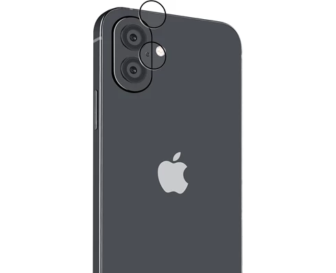 Andersson Camera lens protector tempered glass for Apple iPhone 16/16 Plus