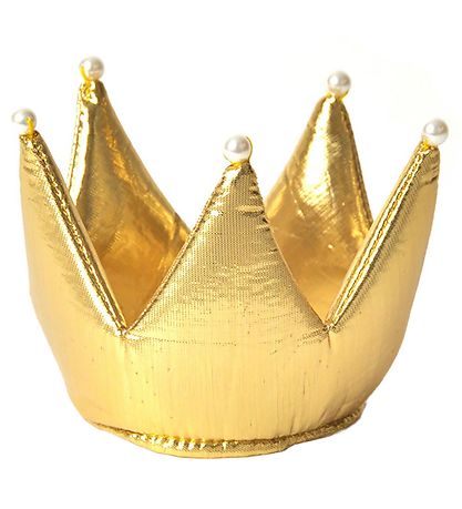 Den Goda Fen Kostüm - Prinzessin Krone - Gold