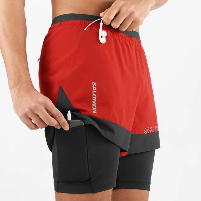 CROSS 2IN1  Shorts Herren