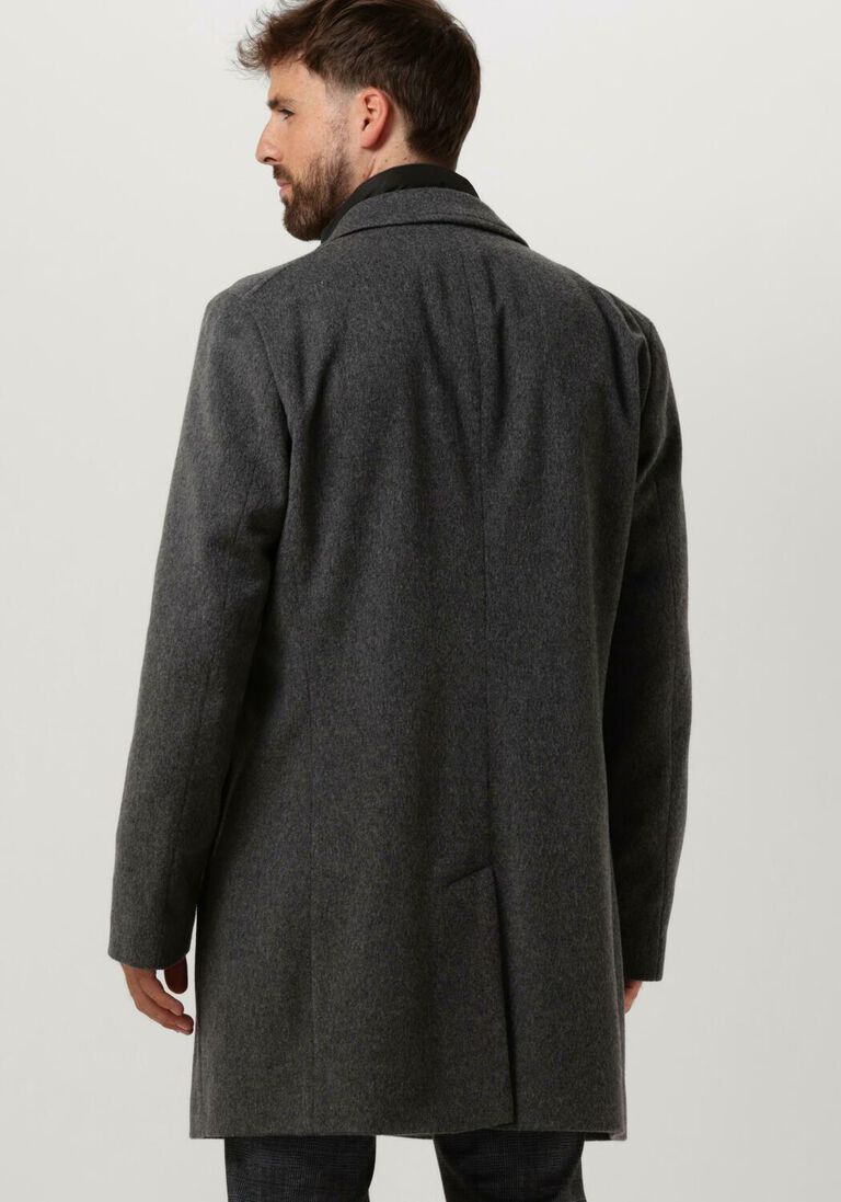 BOSS grijze boss mantel h-hyde-bib-234