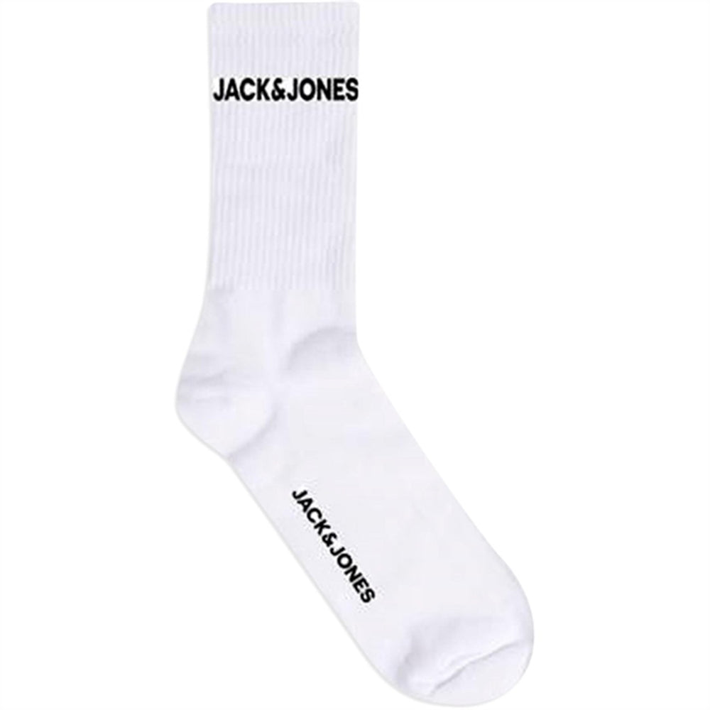White Basic Logo Tennis Strømper 5-pak Noos