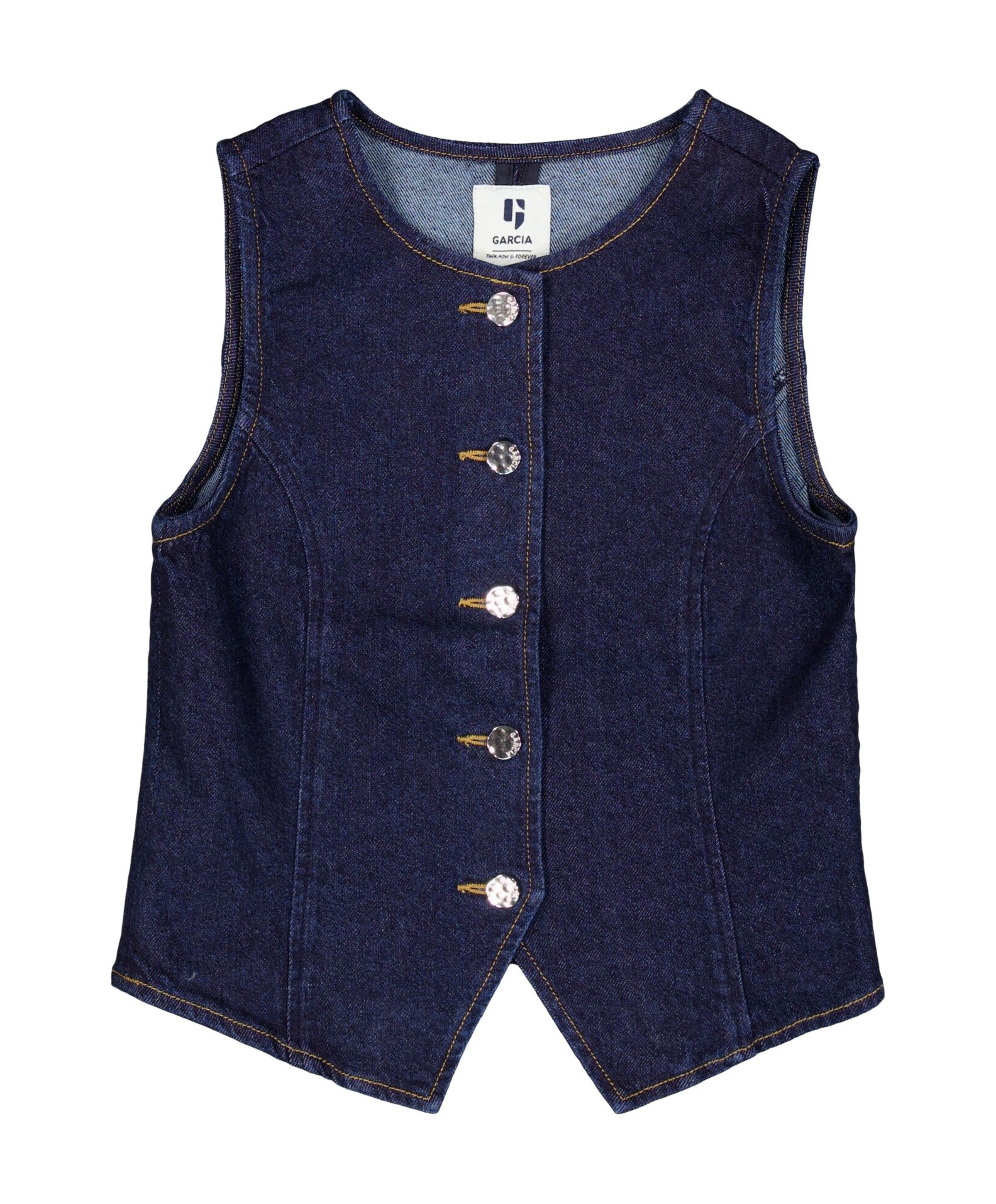 Garcia Meisjes gilet blauw
