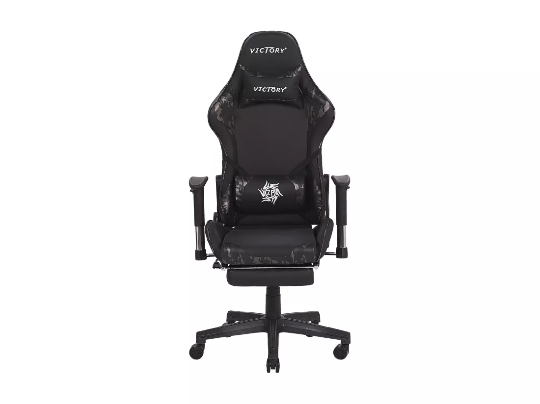 Siège de gaming VICTORY Cuir PU Gris foncé
