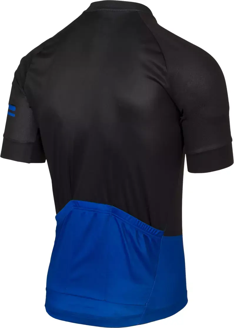AGU Duo Essential Fietsshirt Korte Mouwen Zwart/Blauw Heren