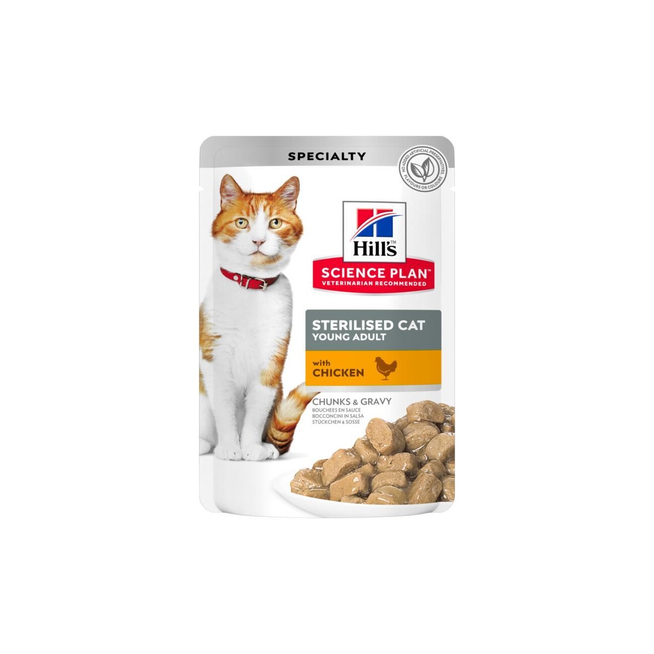 Hill's Science Plan Young Adult Sterilised 12x85 g