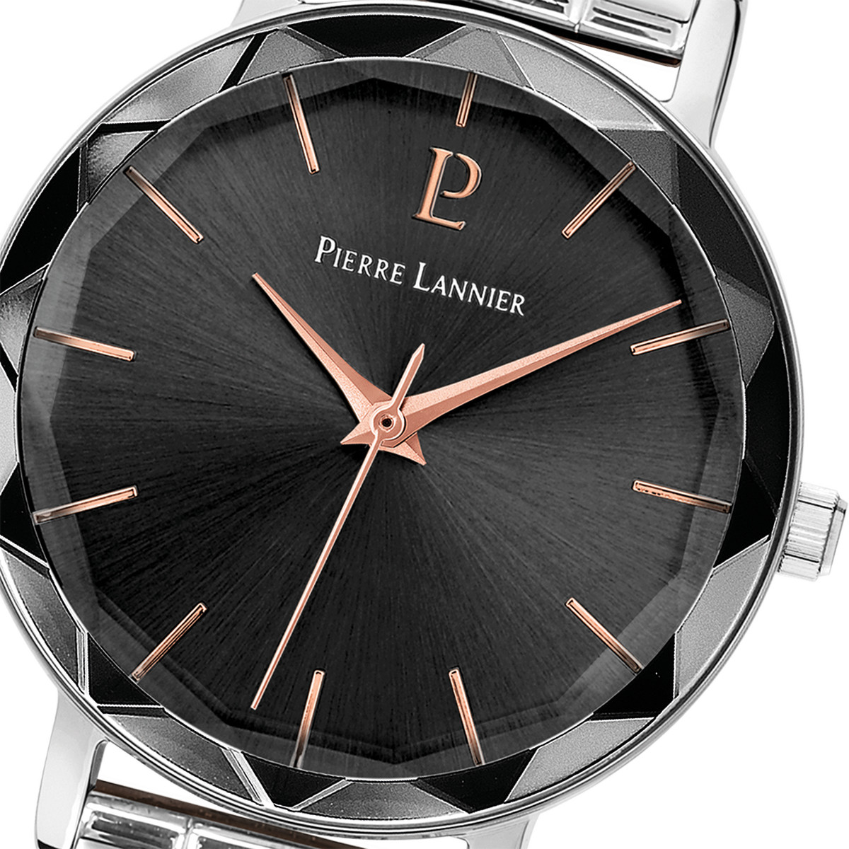 Montre Pierre Lannier femme bracelet acier