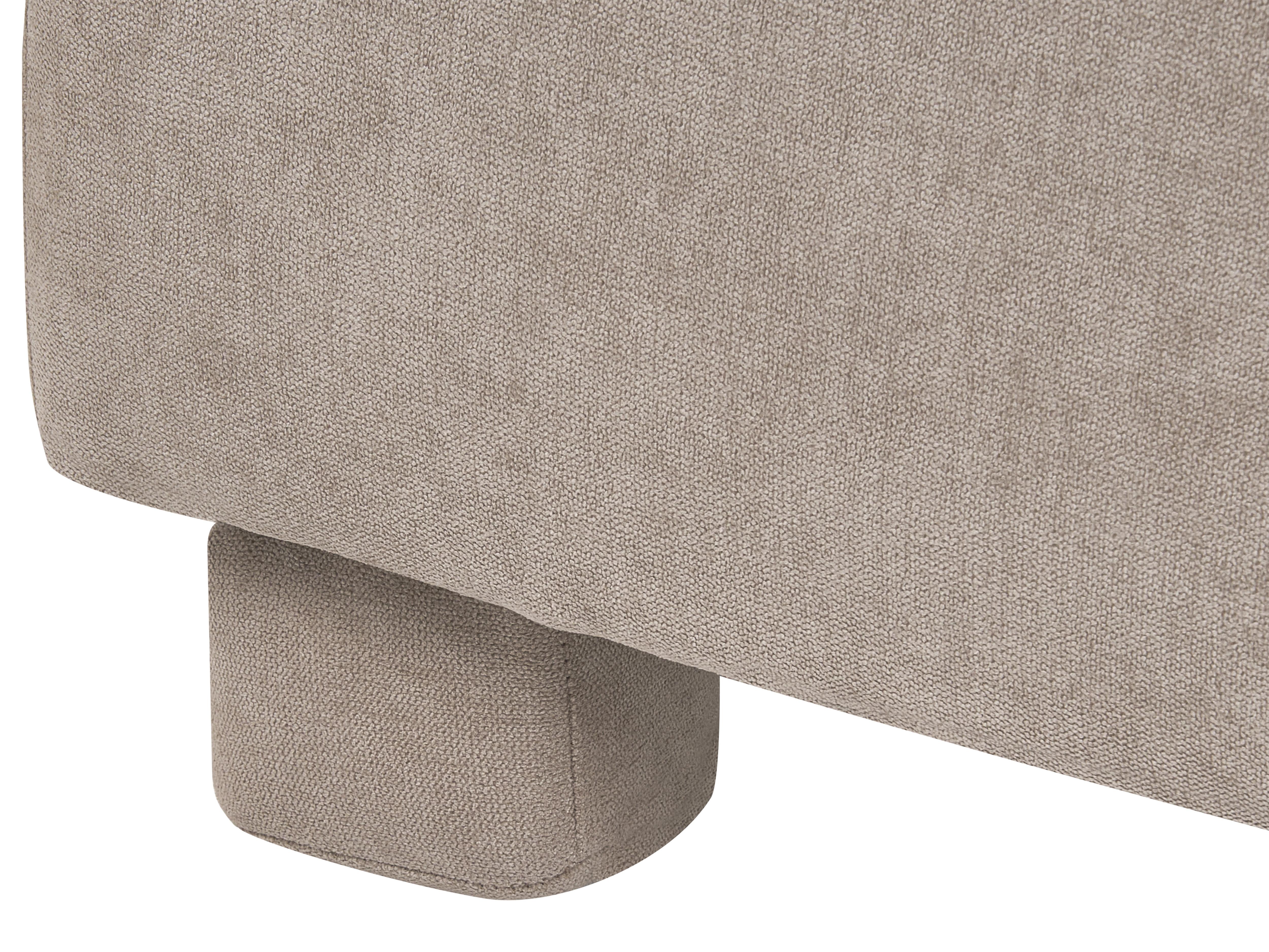 Bankje met opbergruimte ITHACA Stof Beige