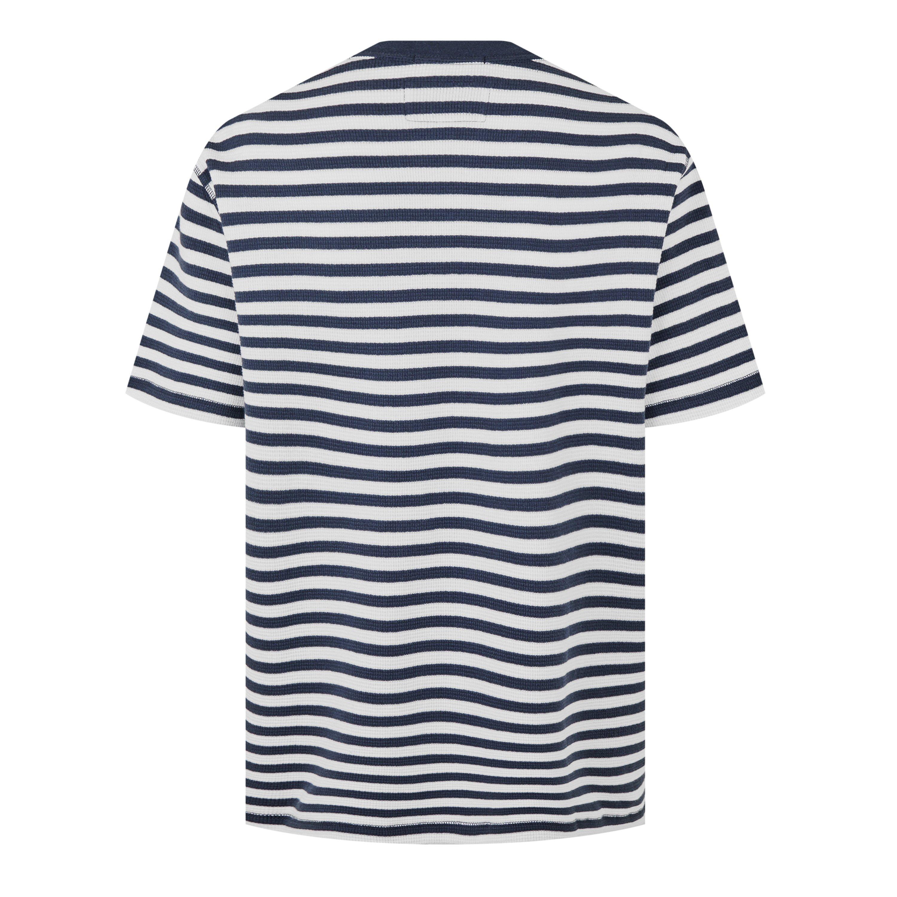 Jack Wills JW Waffle Stripe T Shirt