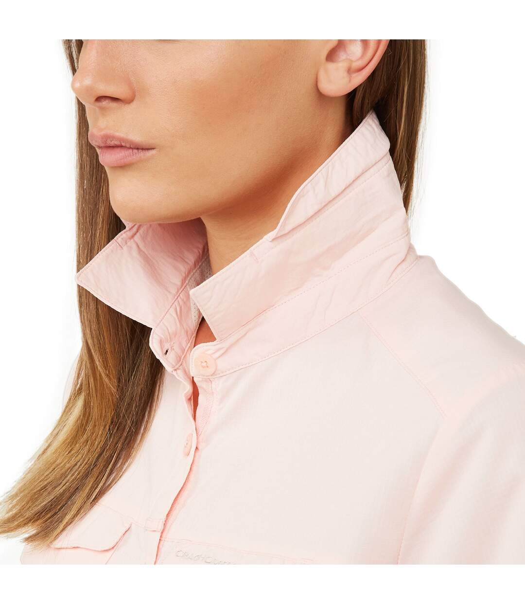Craghoppers - Chemise manches courtes ADVENTURE - Femme (Rose clair) - UTCG1128