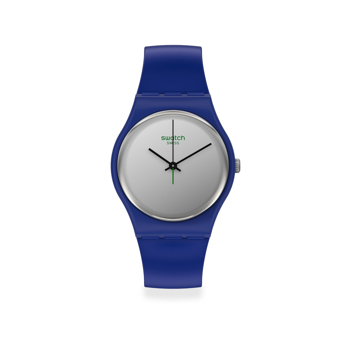 Montre Swatch mixte plastique bleu