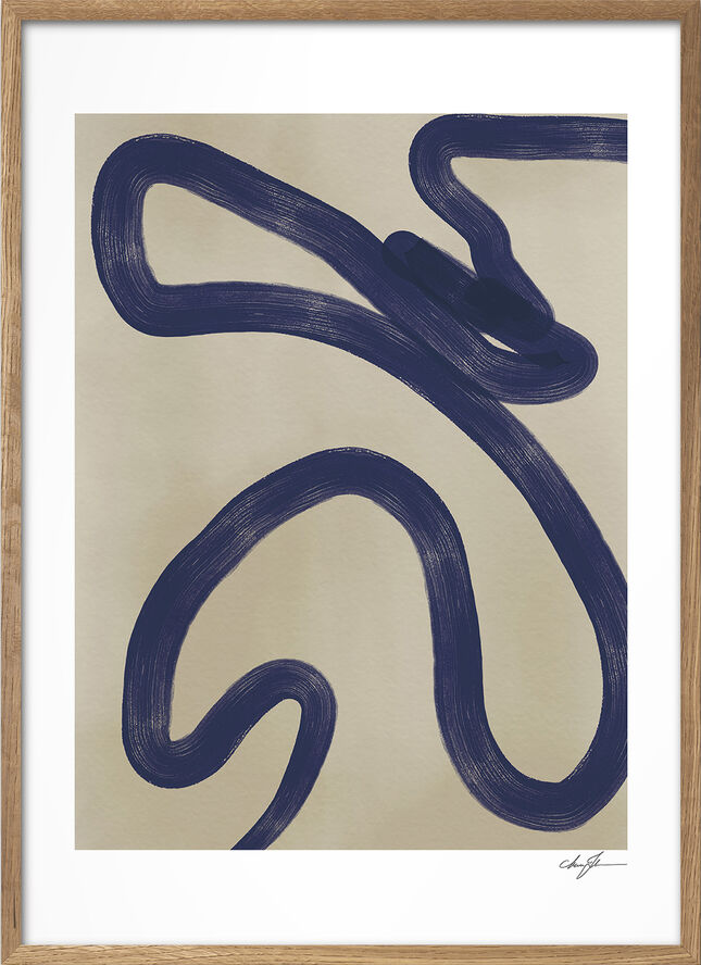 The Poster Club Anna Johansson - Monday Flerfarvet