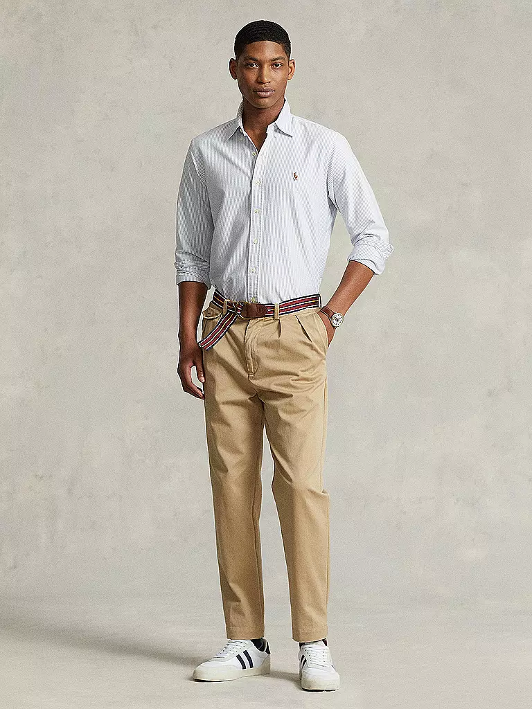 POLO RALPH LAUREN Hemd Slim Fit blau