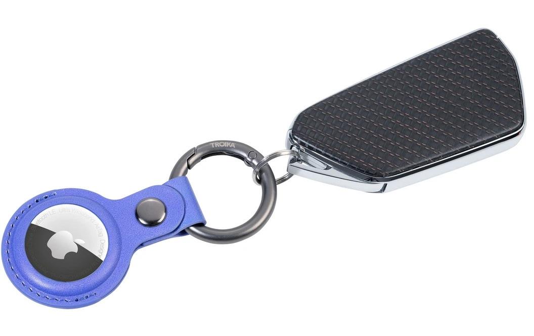 Schlüsselanhänger AirTag Cover LilaSchutzhülle für Apple AirTag Ortungsknopf