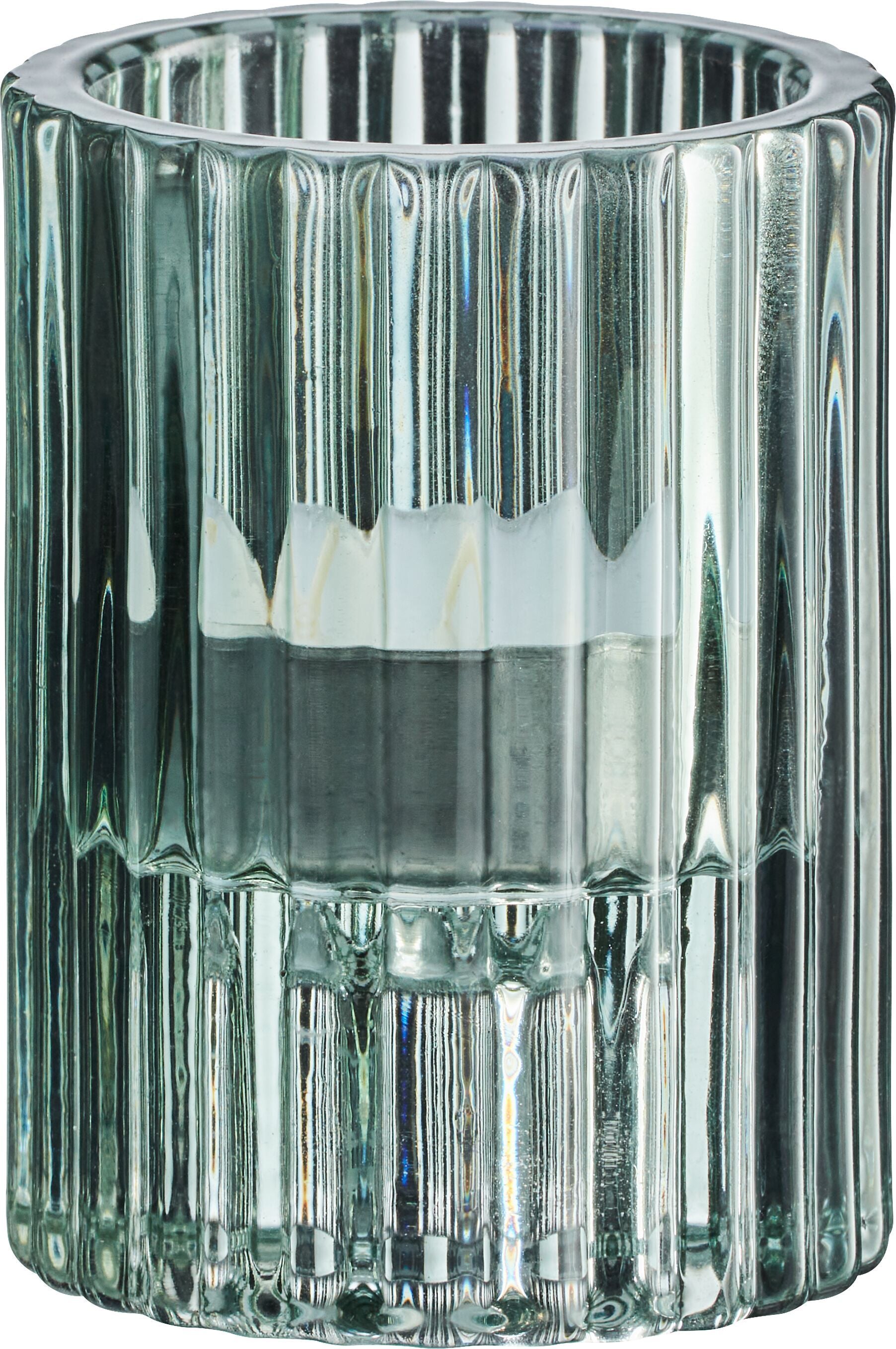 RAFFI Windlicht - Petrol / H: 8.0 cm