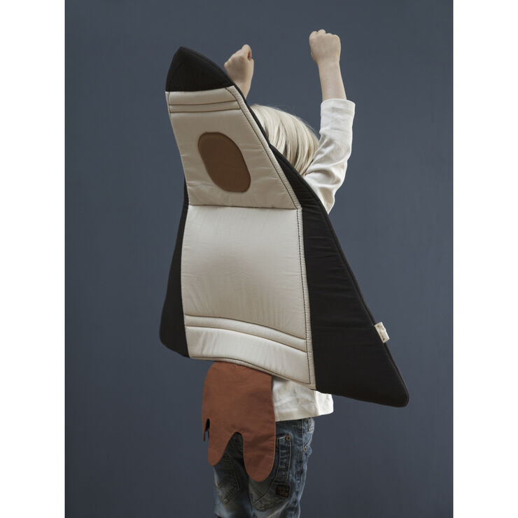 Fabelab Dress-up - Wings - Spaceship Dark grey