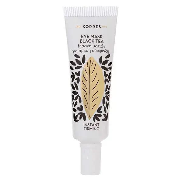Máscara firmadora para olhos Korres Beauty Shots com chá preto 6ml