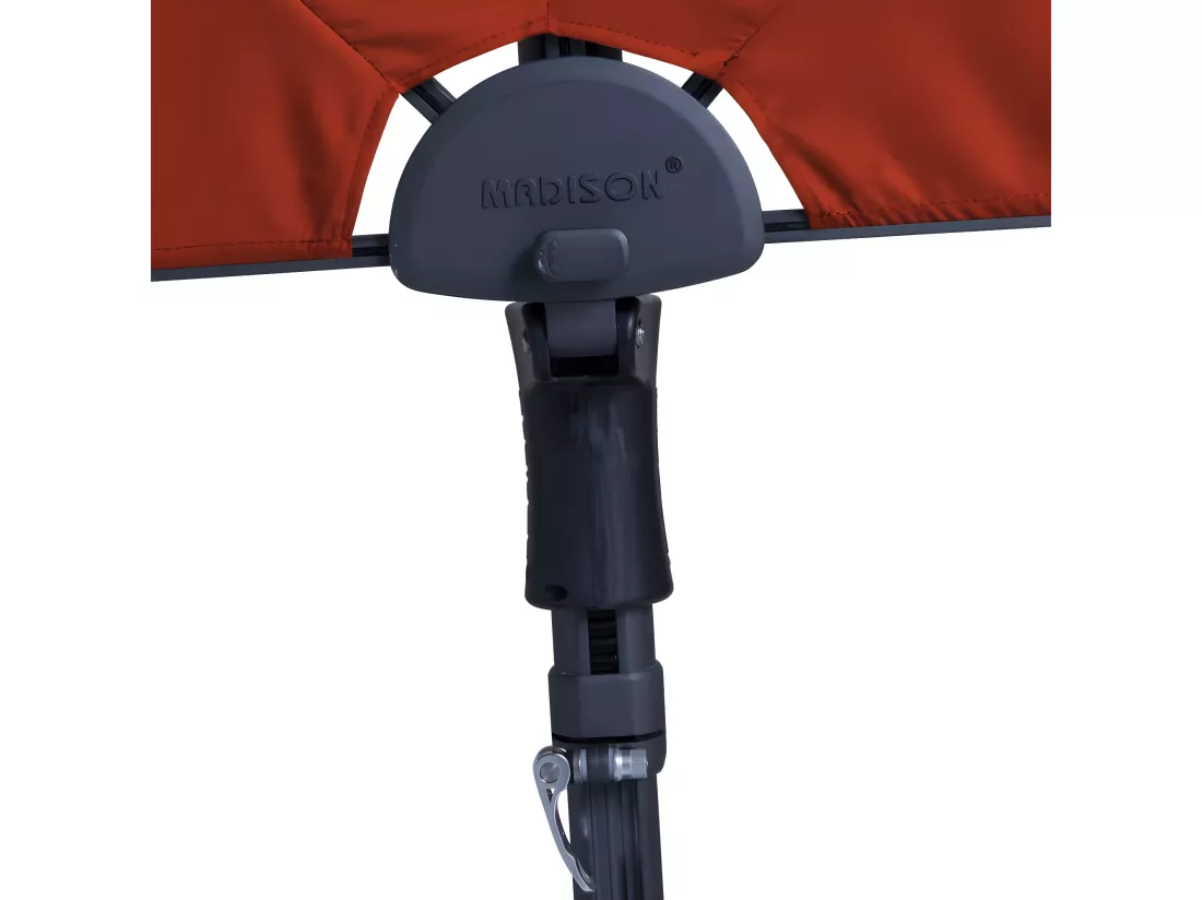 Parasol de balcon Sun Wave 270x150 cm Rouge brique