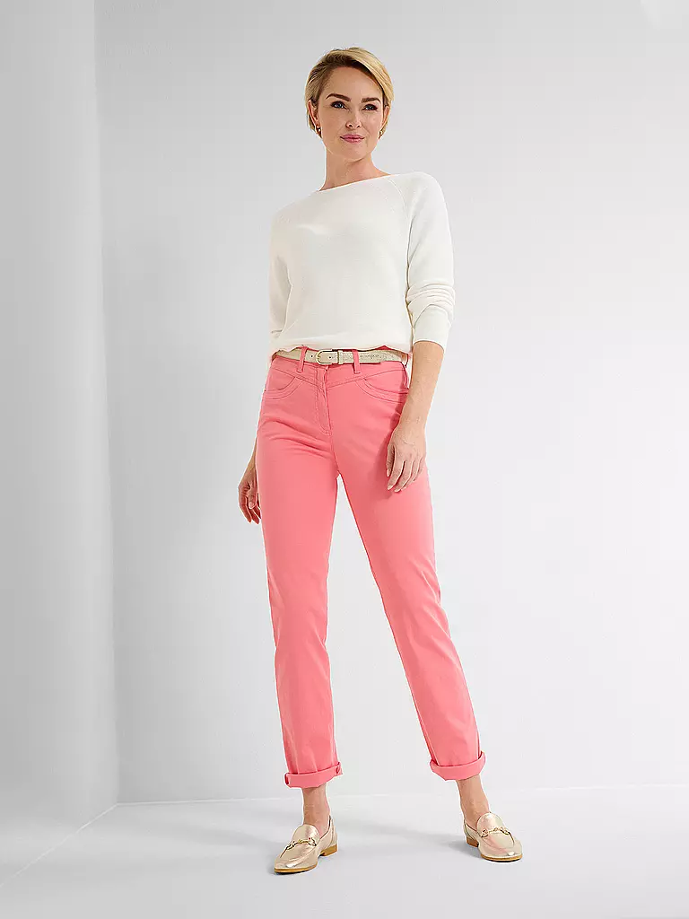 RAPHAELA BY BRAX Hose Slim Fit LAURA NEW koralle