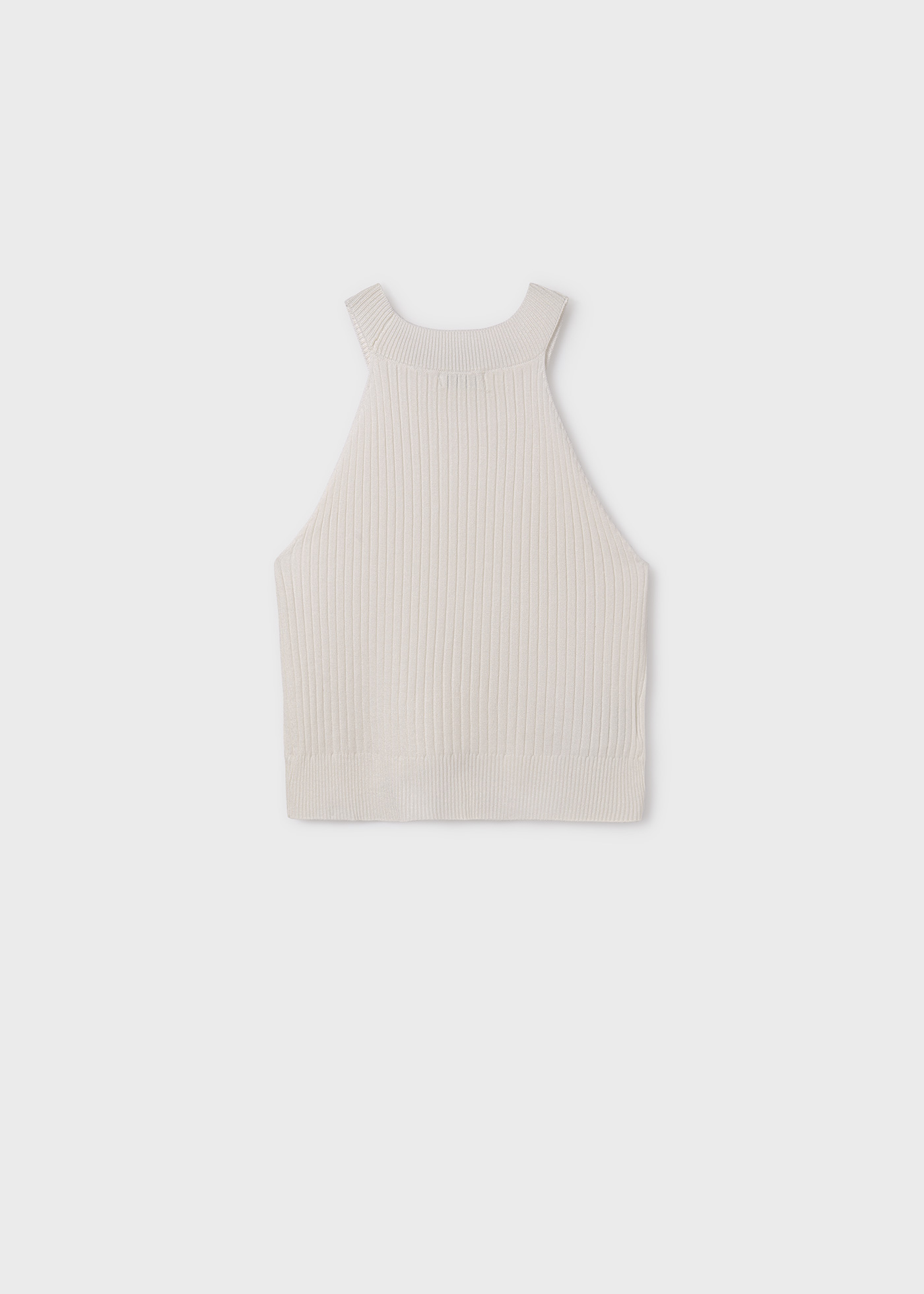 Blusa de malha azul cobalto LENZING™ ECOVERO™ em viscose