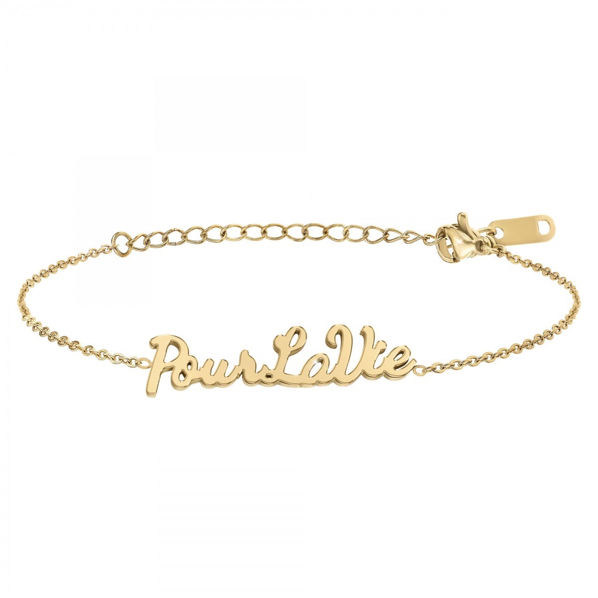Pour la vie - Bracelet à message