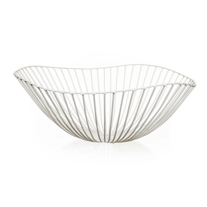 Serax - Cesira Korb, 39 x 39 x 13 cm, weiss
