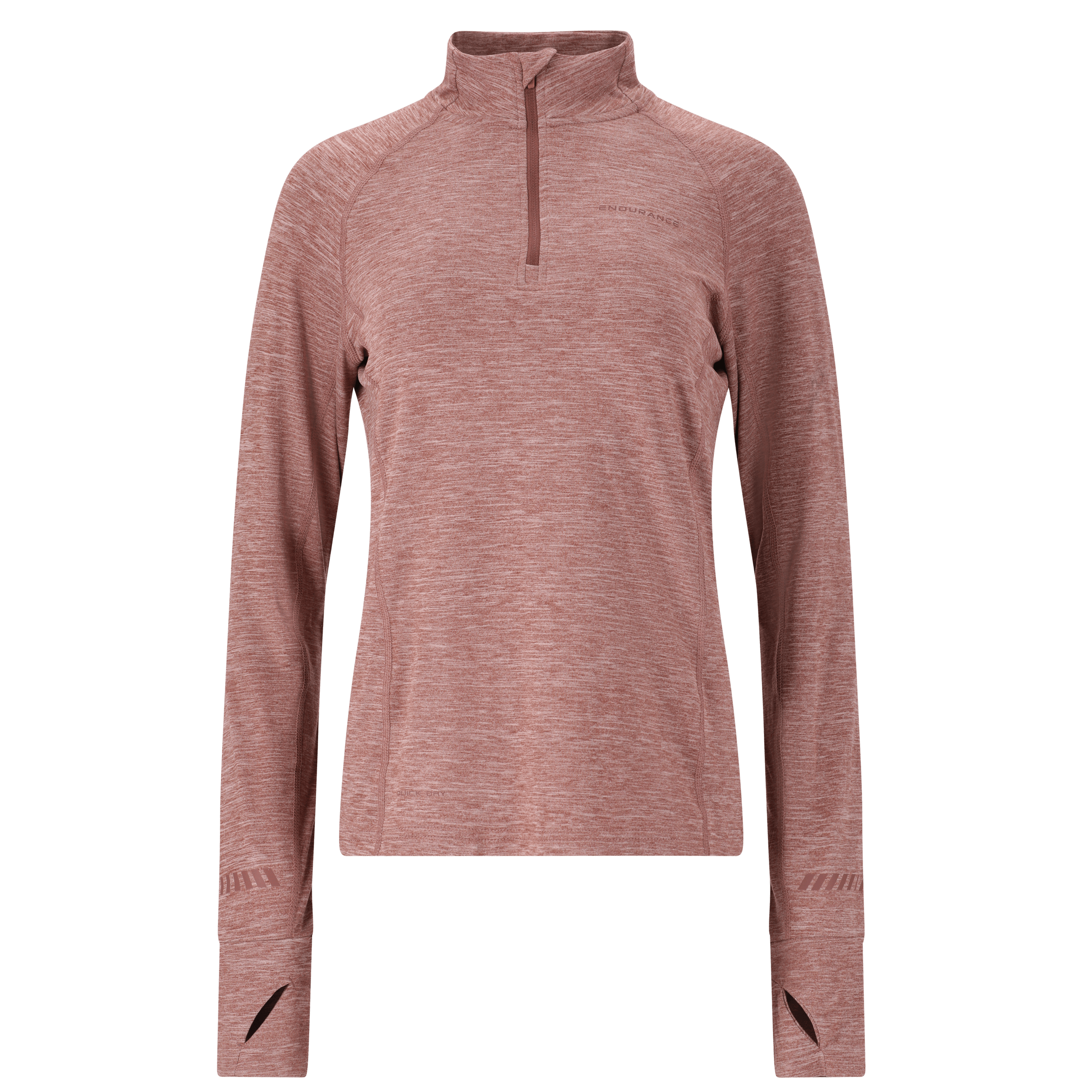 Endurance Canna V2 W Melange Performance Midlayer - Mellomlag