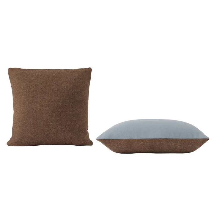Muuto - Mingle Kissen, 35 x 55 cm, hellblau / mint