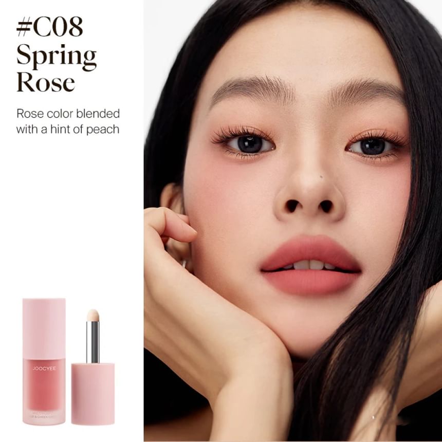 JOOCYEE - Multifunctionele lip- en wangcrème - 4 kleuren