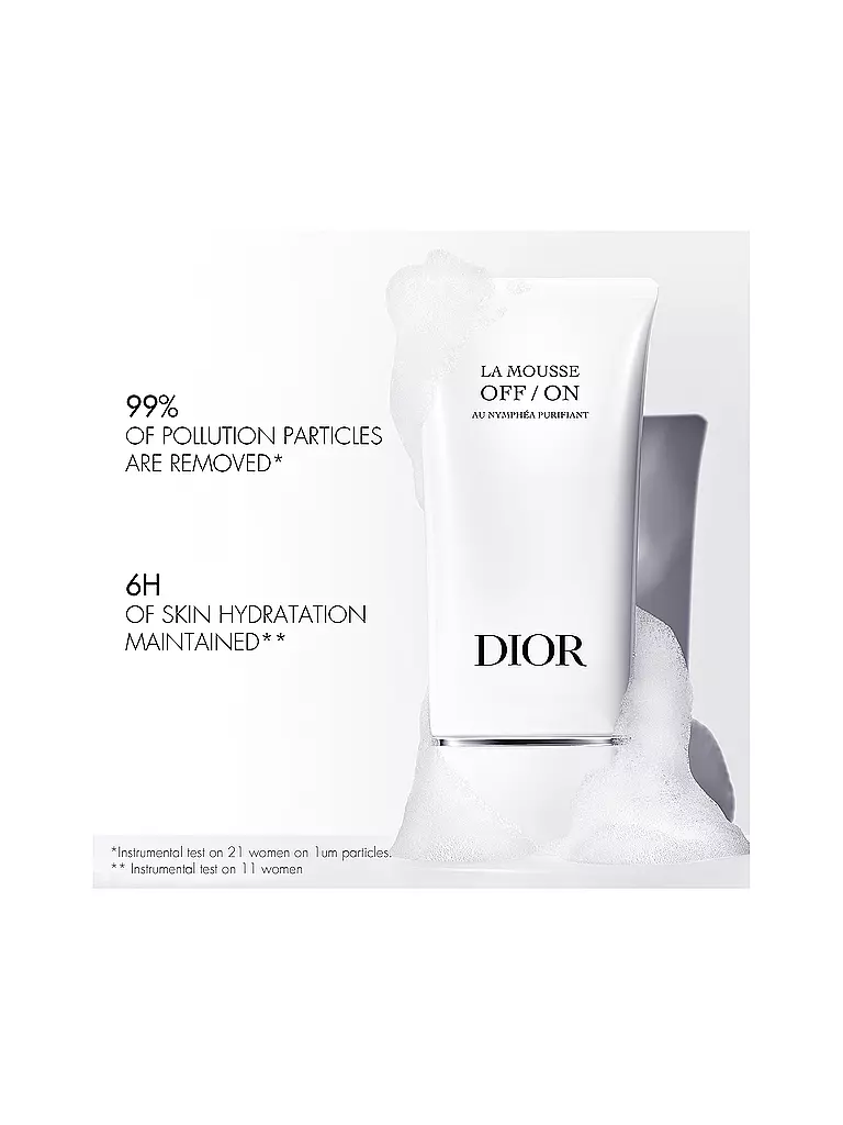 DIOR La Mousse OFF/ON Anti-Pollution-Reinigungsschaum 150g keine Farbe