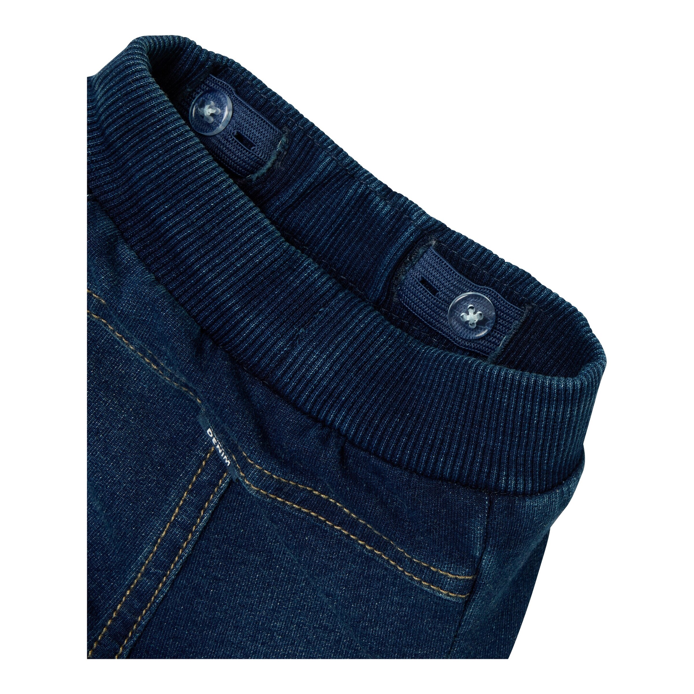NAME IT Jogging-Jeansshorts mit Tasche dark denim