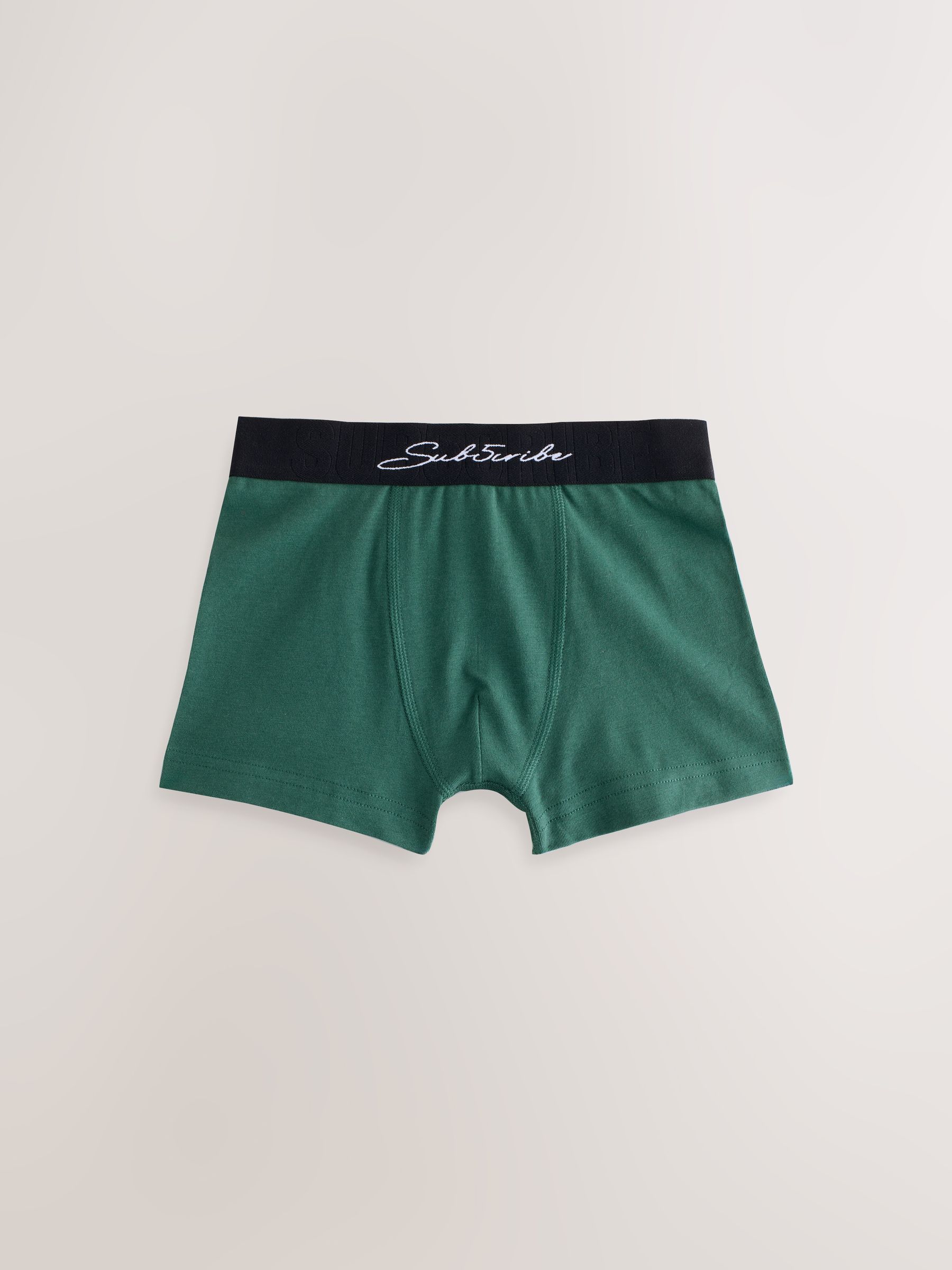 Herfstkleuren met Zwart tailleband - Subscribe Trunks (2-16jr)