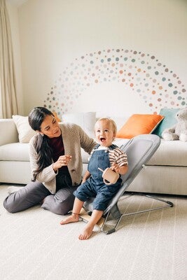 UPPAbaby Mira Vippestol, Stella Grey Mélange