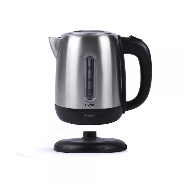 BOUILLOIRE INOX SANS FIL ELECTRIQUE 1.2L