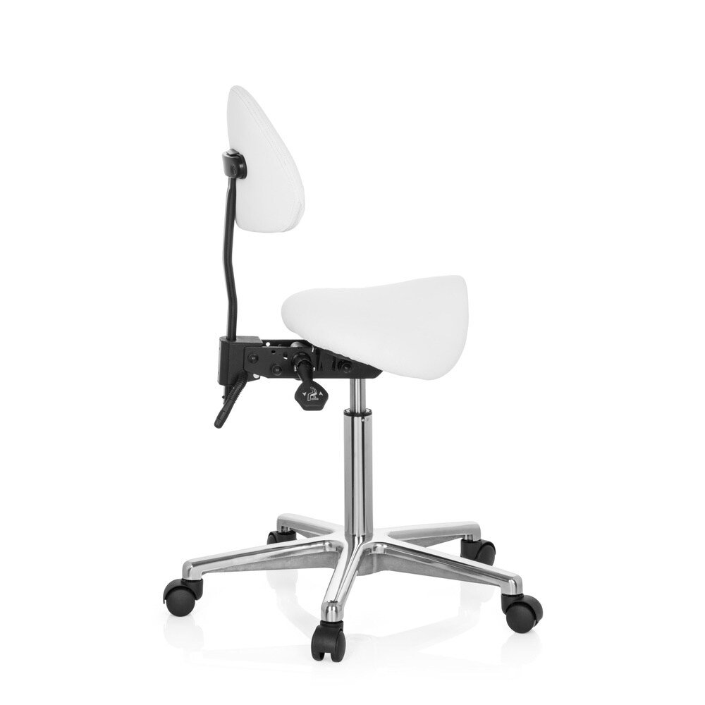Sattelhocker TOP WORK 20 Kunstleder ohne Armlehnen hjh OFFICE
