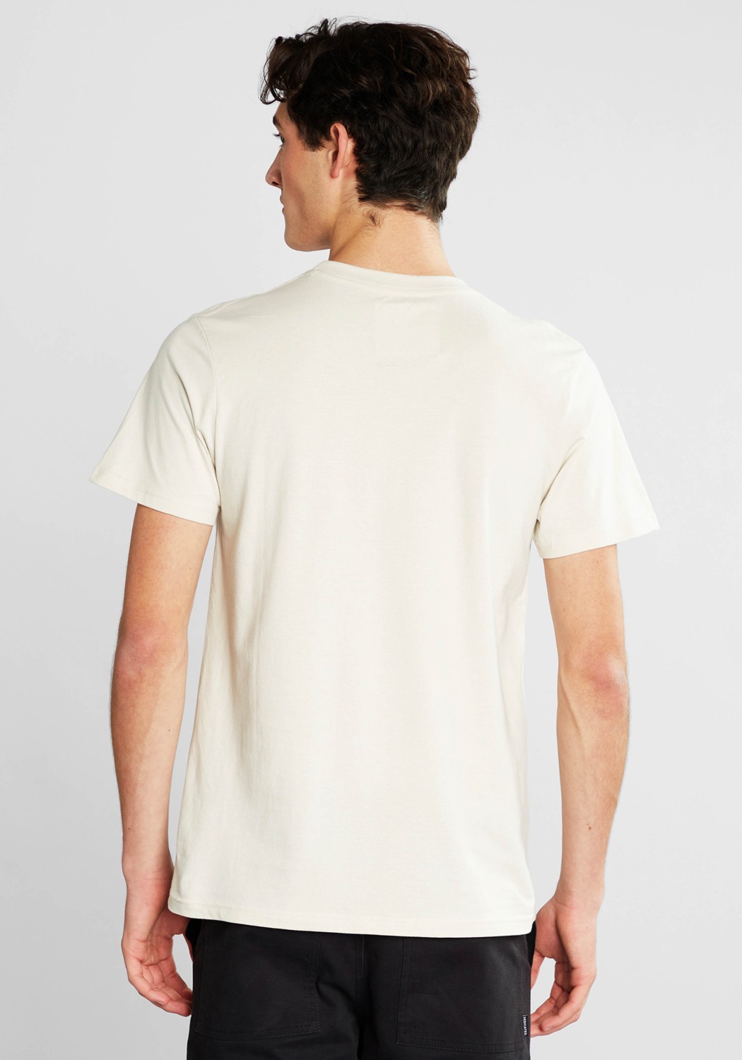 Dedicated T-Shirt Stockholm Base Oat White