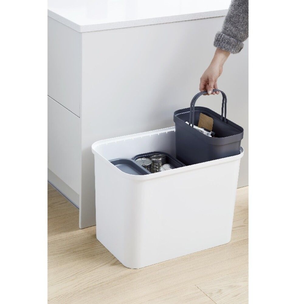 OPPBEVARINGSBOKS SMARTSTORE COLLECT KILDESORTERING HVIT 76L HVIT