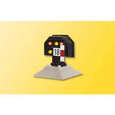 Viessmann 4728 Spur H0 Licht-Sperrsignal, nieder mit Multiplex Technologie