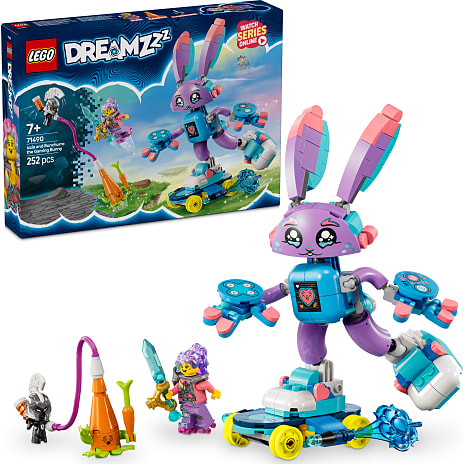 LEGO DREAMZzz Izzie og gaming-kaninen Bunchurro 71490
