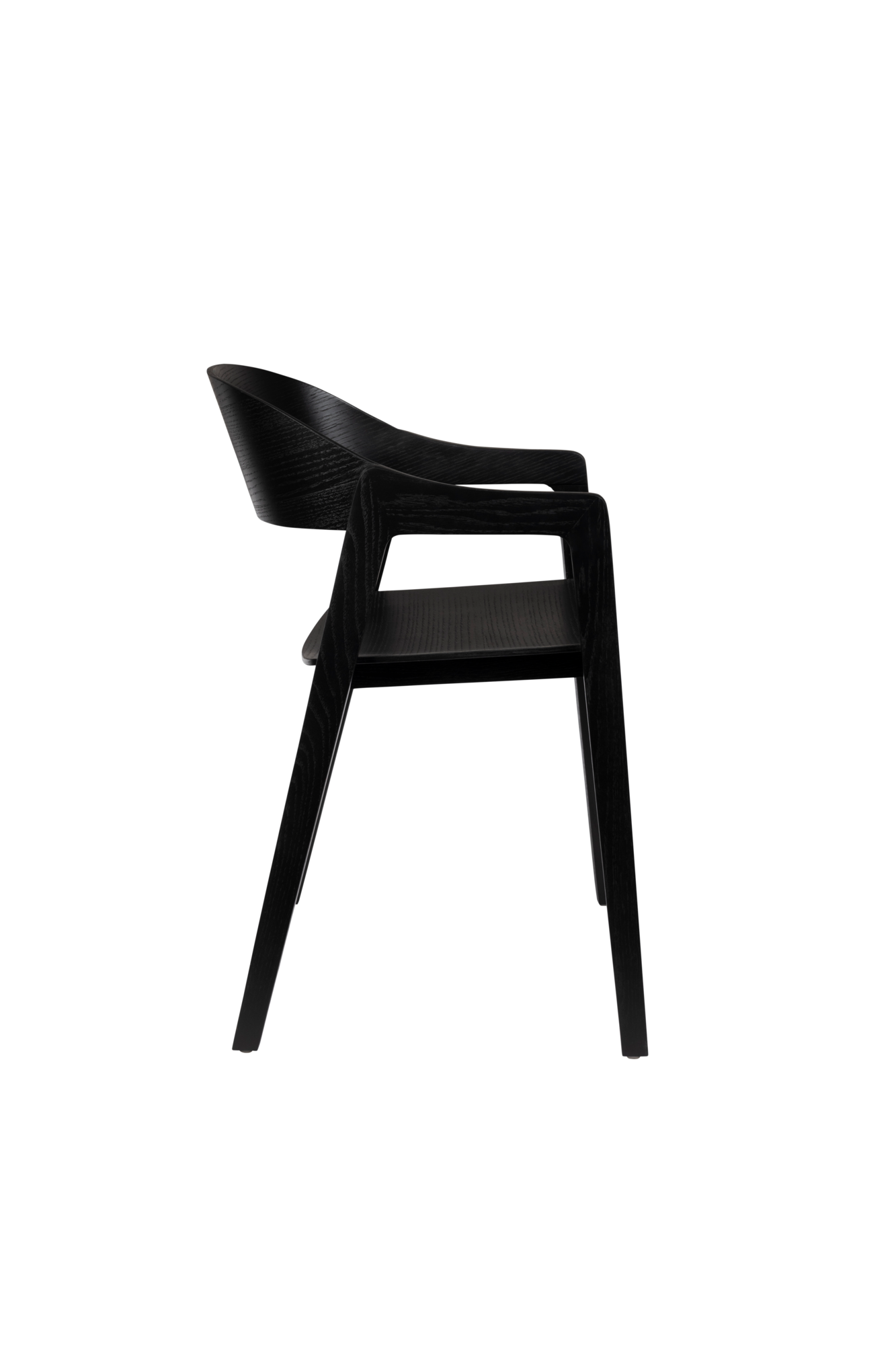 Eetkamerstoel WESTLAKE zwart - set van 2