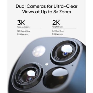 Eufy SoloCam S340 Beveiligingscamera met Zonnepaneel