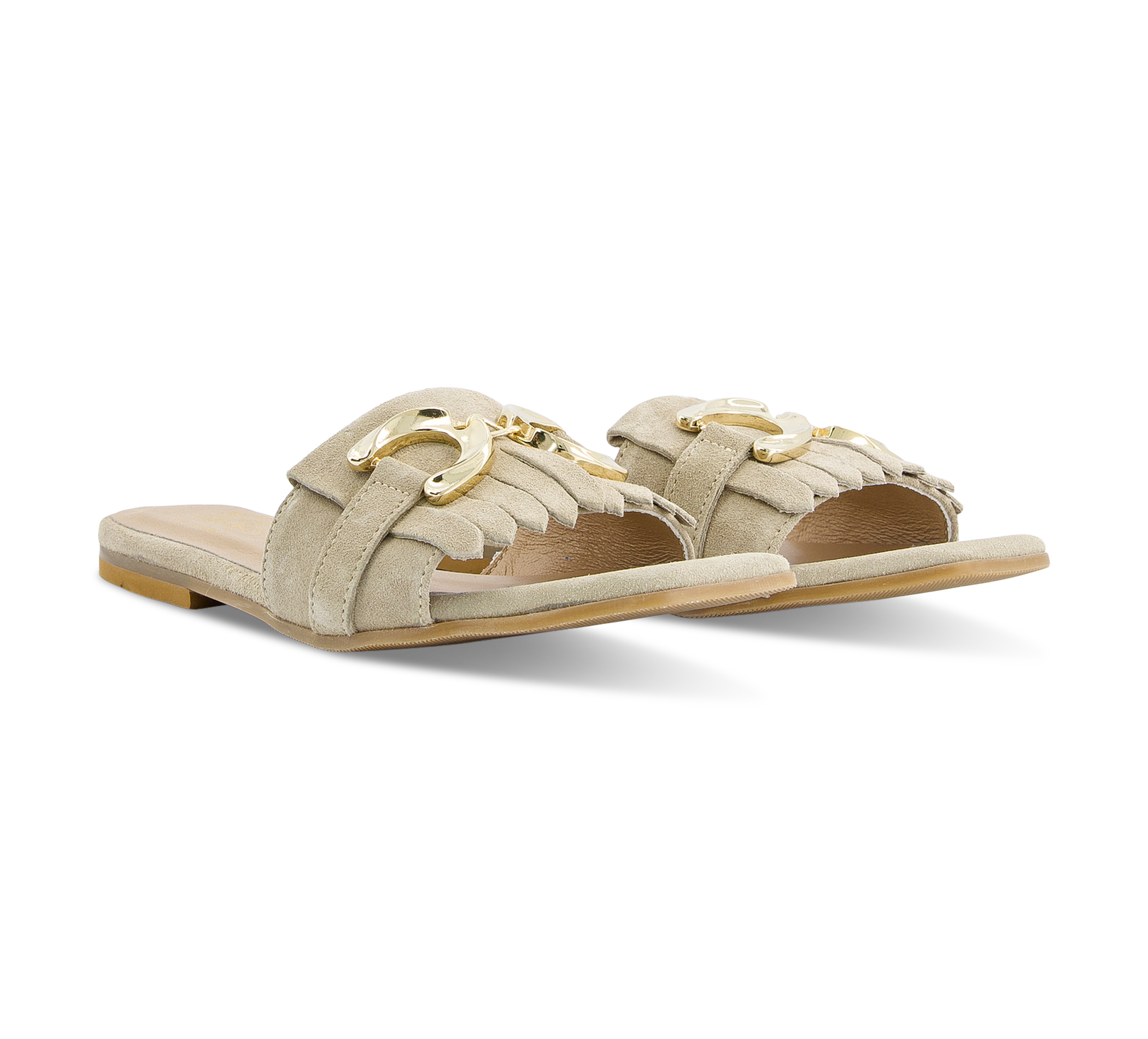 Viola Tami Pantoletten beige/taupe