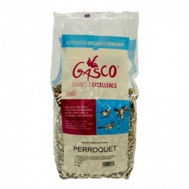 Alimentation complète mélange pour perroquet Gasco