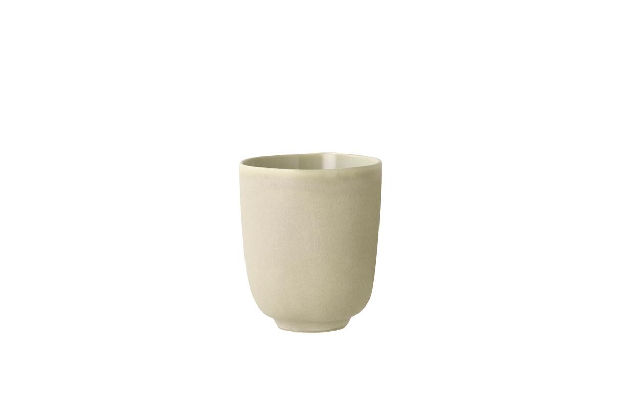 Kaffeebecher Shoku 330 ml, 6 Stück, BeigeBecher-Set aus Steinzeug