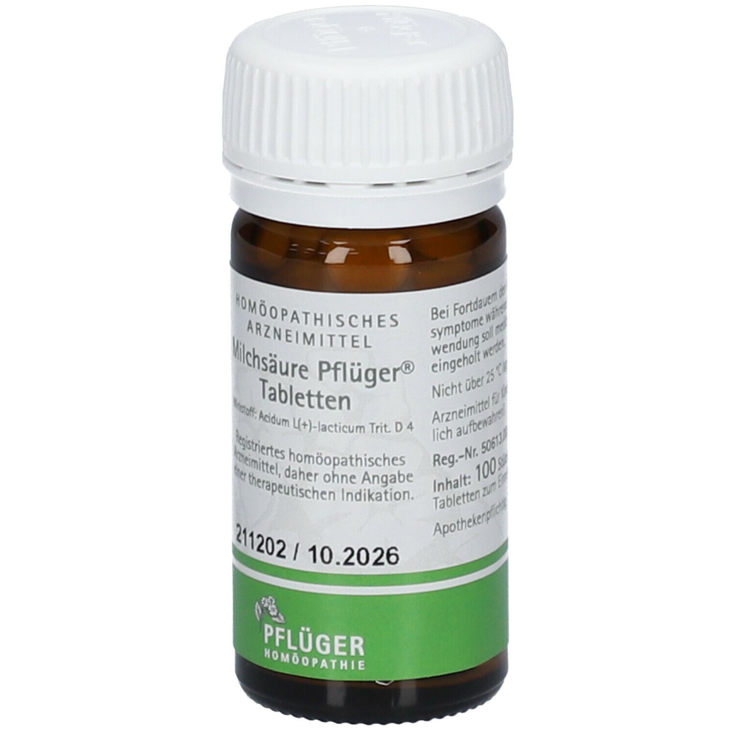 Milchsäure Pflüger® Tabletten
