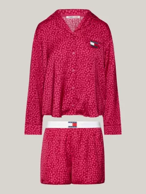 Conjunto de presente Heritage com pijama e máscara para os olhos