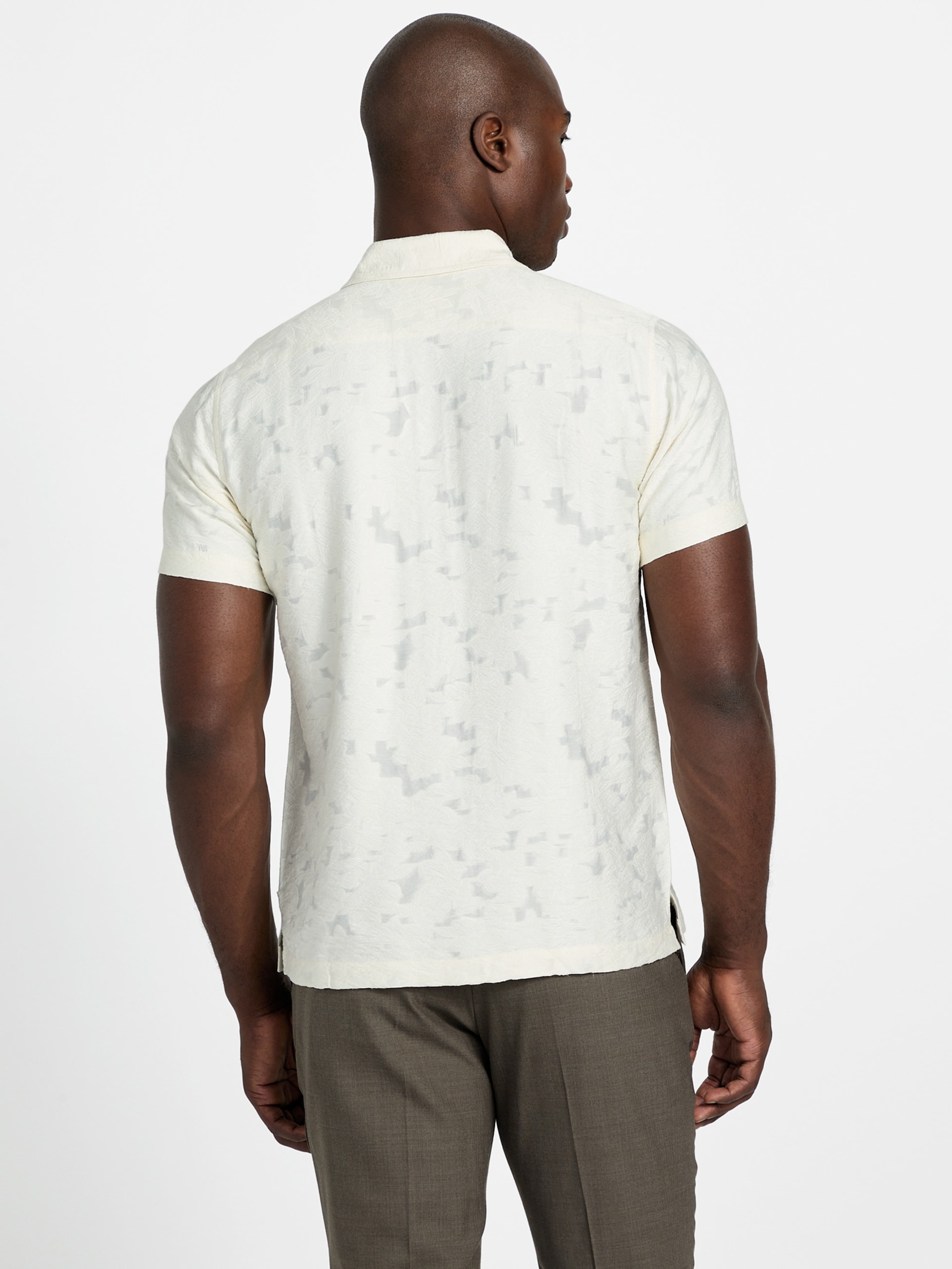 Camisa Alden Clip Jacquard