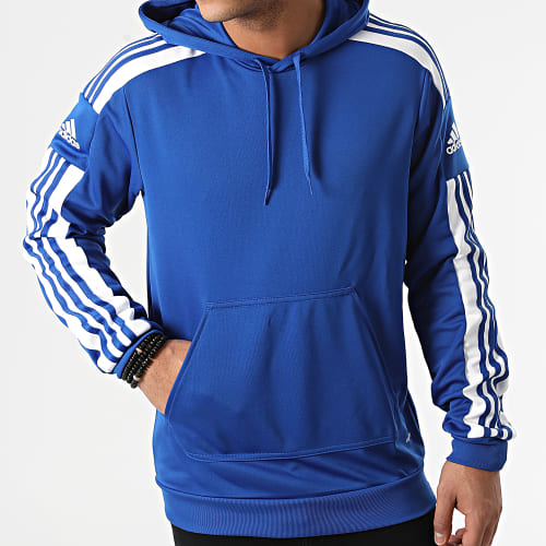 Sweat Capuche A Bandes GP6436 Bleu Roi