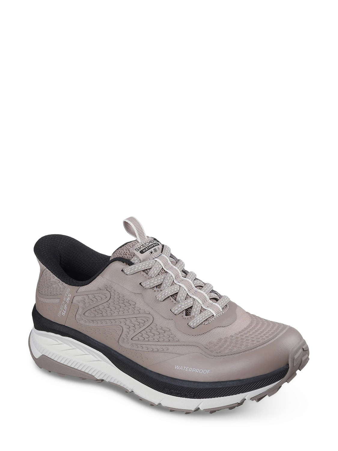 Skechers Slip-ins Switch Back Mist Waterproof Natural